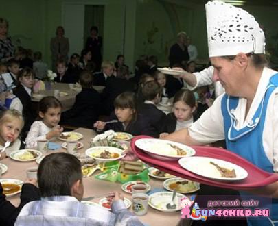 Питание детей в школе для крепкого здоровья