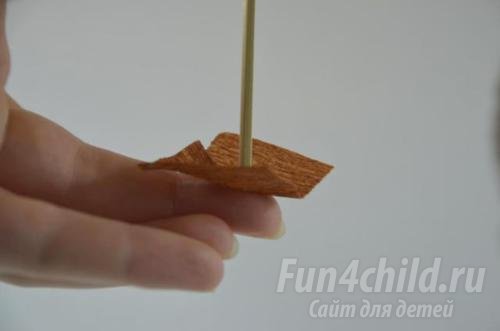 дерево из кофе. Сердце