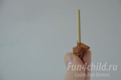 дерево из кофе. Сердце
