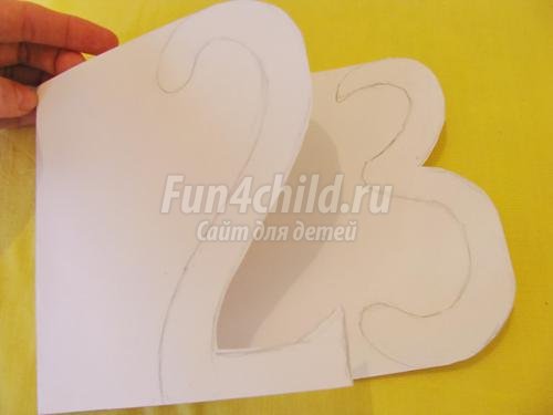 квиллинг открытка на 23 февраля 