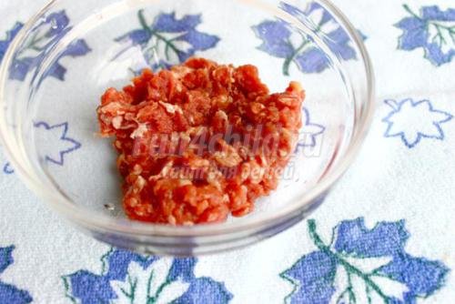 паровые котлеты из телятины с сыром
