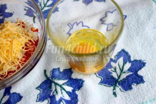 Котлеты из телятины на пару с сыром