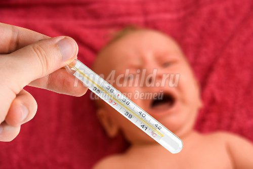 Действия родителей при температуре у ребенка