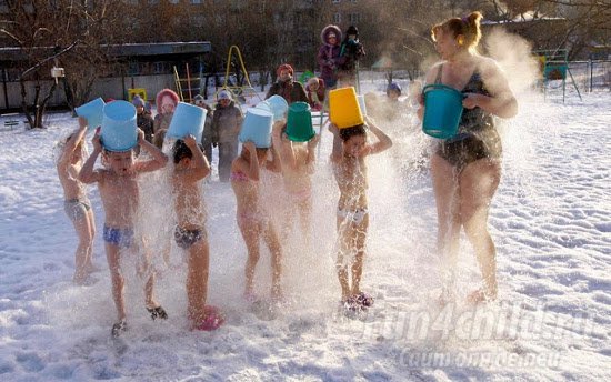 Детское закаливание