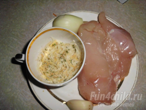 «Кордон блё» из куриной грудки