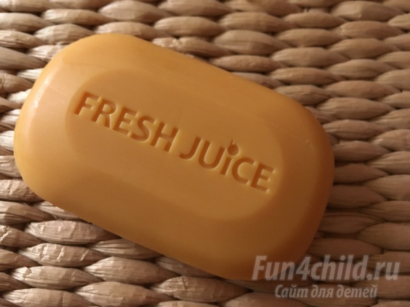 Отзыв о товарной линии косметического мыла Fresh Juice